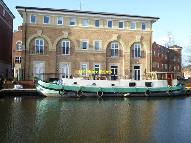 Photo 6"x4" Canalside apartments, Diglis Worcester c2016