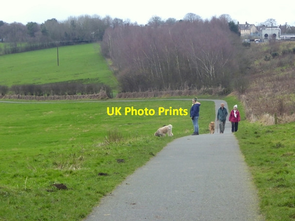 Photo 6"x4" Caldew Cycleway at Cummersdale Carlisle c2016