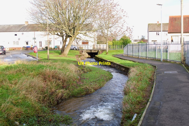 Photo 6"x4" Loan Burn at Carnethy Avenue, Penicuik Penicuik c2016