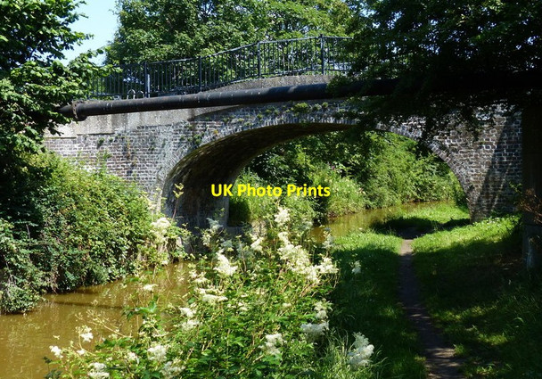 Photo 6"x4" Forge Bridge No 155 Sandbach c2015