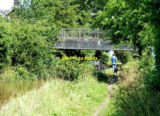 Photo 6"x4" Durose Bridge No 156 Sandbach c2015