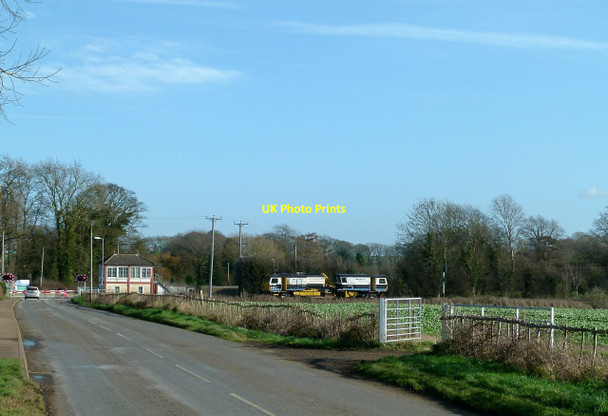 Photo 6"x4" Passing Ashwell signal box Ashwell\/SK8613 c2016