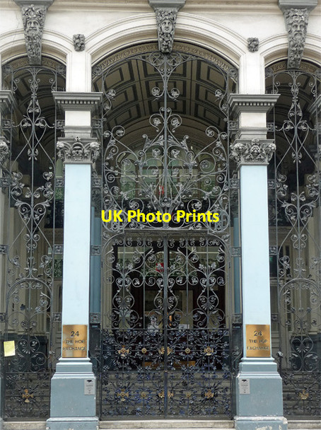 Photo 6"x4" Detail of former Hop Exchange, Southwark Street London c2013