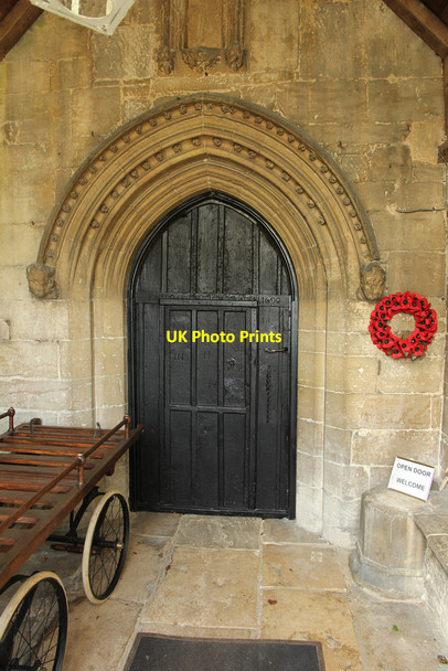 Photo 6"x4" South doorway Silk Willoughby c2015