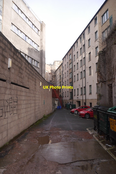 Photo 6"x4" Behind Lauriston Place Dean\/NT2474 c2016