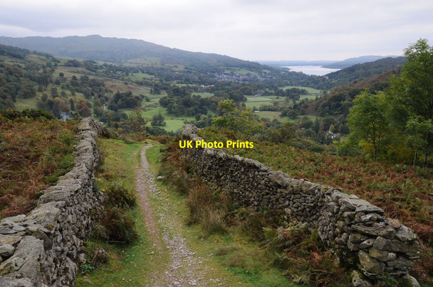 Photo 6"x4" View to Ambleside Ambleside c2015