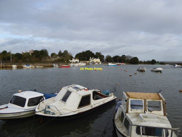Photo 6"x4" Cockwood harbour at high tide Cockwood\/SX9780 c2016