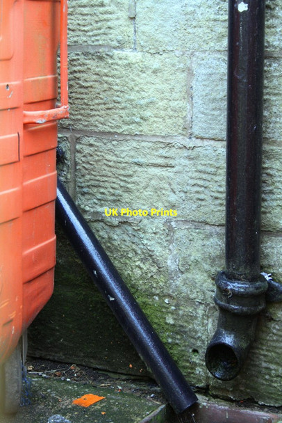 Photo 6"x4" Benchmark on Gisburn Road School Barnoldswick\/SD8746 c2015