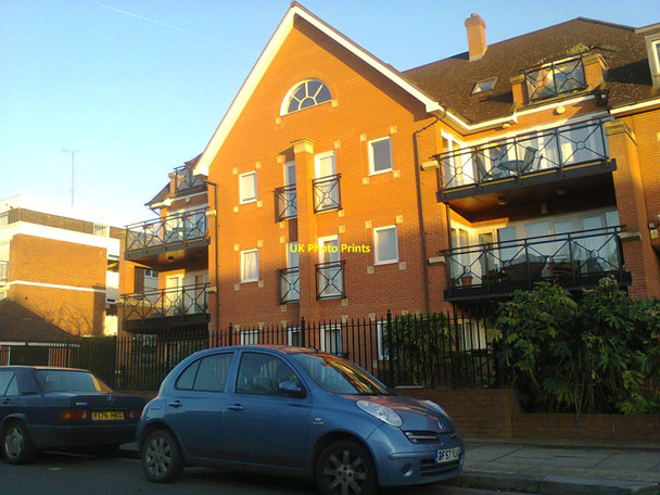 Photo 6"x4" New flats on Holden Road, North Finchley Finchley c2016