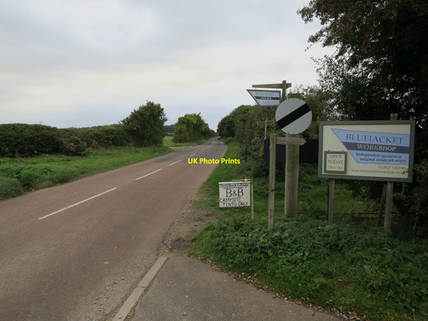 Photo 6"x4" A149, Norfolk coast road Morston c2015