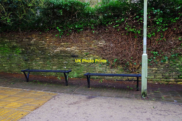 Photo 6"x4" Two bench seats in Crown Lane, Witney, Oxon Witney c2016