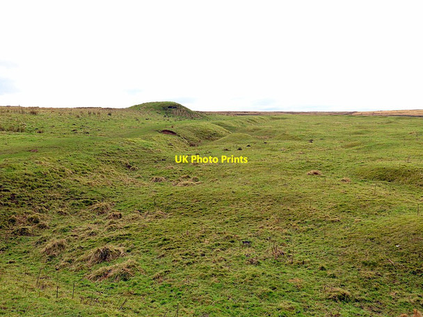 Photo 6"x4" Disused limestone quarry & lime kiln south of Castle Burn Uppertown\/NY8672 c2016