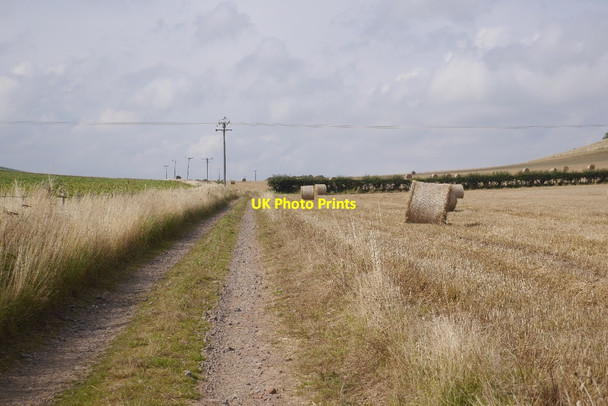 Photo 6"x4" Farm road near Kedlock Kedlock Feus c2015