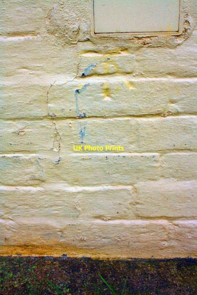 Photo 6"x4" Benchmark on #131 Netherton Road Appleton\/SP4401 c2016