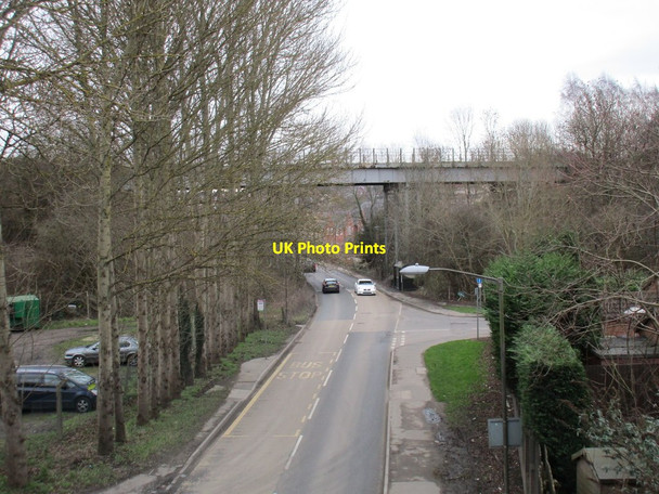 Photo 6"x4" Railway bridge over Sheffield Road Holbrook\/SK4481 c2016
