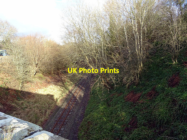 Photo 6"x4" The B4403 road crosses the Bala Lake Railway Bala\/Y Bala c2016