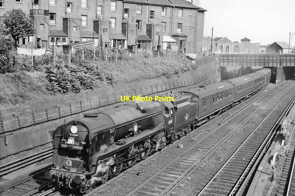 Photo 6"x4" Down 'Atlantic Coast Express' west of Clapham Junction, 1960 Wandsworth c1960