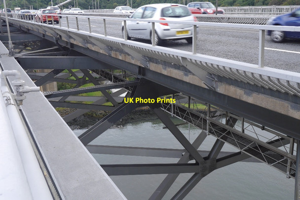 Photo 6"x4" Under the deck, Forth Road Bridge Queensferry\/NT1278 c2015