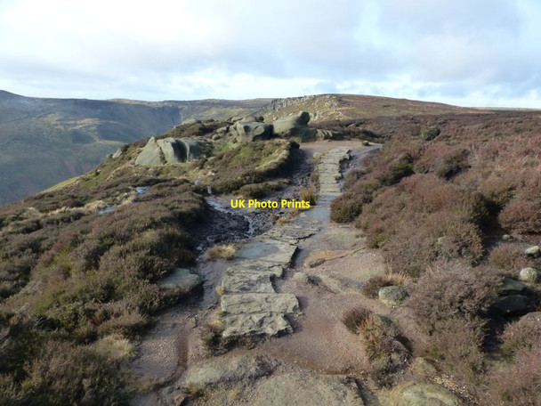 Photo 6"x4" Near Nether Tor Grindsbrook Booth c2016
