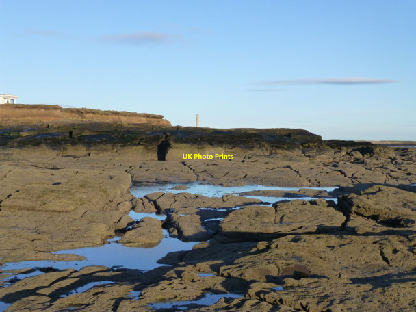 Photo 6"x4" Looking back to Newbiggin Point Newbiggin-by-the-Sea c2016
