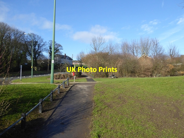 Photo 6"x4" Entrance park to Fox Holes Dene Easington Colliery c2016