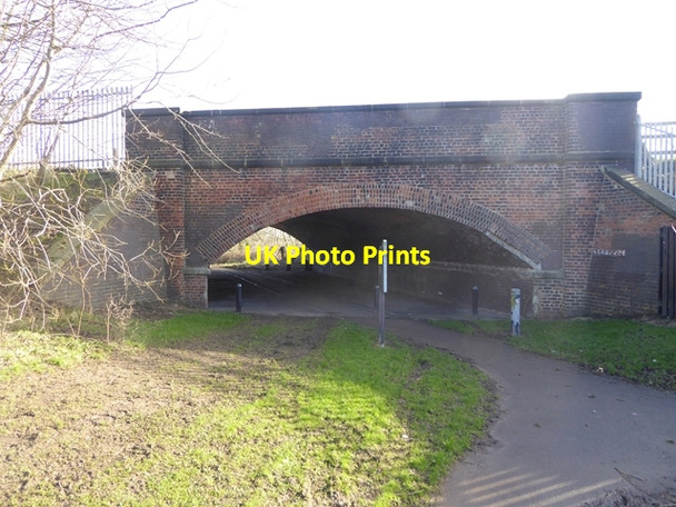Photo 6"x4" Railway arch at Fox Holes Dene Easington Colliery c2016