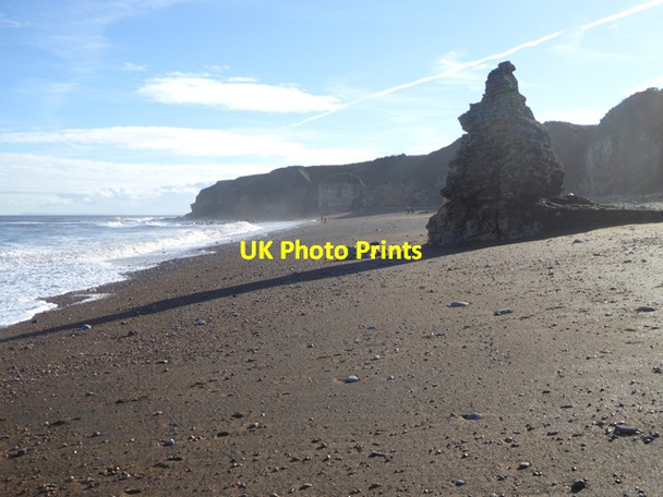 Photo 6"x4" Blast Beach Dawdon c2016 P1
