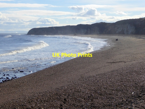 Photo 6"x4" Blast Beach Seaham c2016