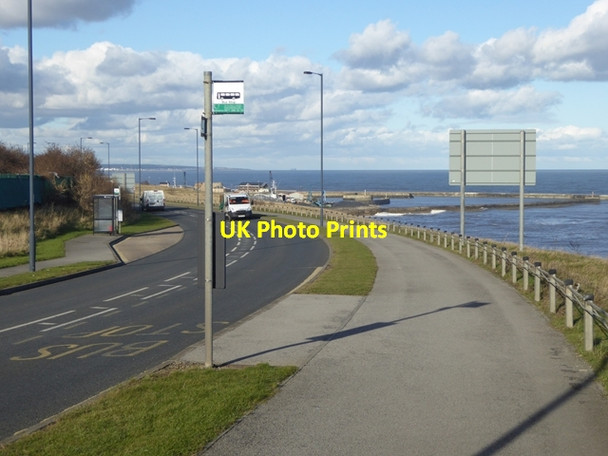 Photo 6"x4" Port access road at Seaham Harbour Seaham c2016
