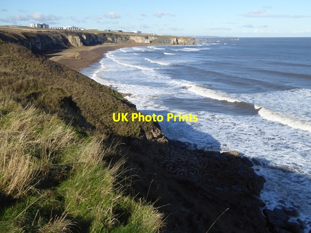 Photo 6"x4" Blast Beach Dawdon c2016