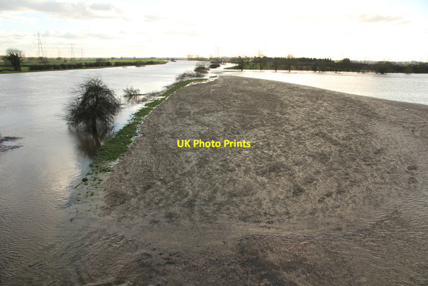 Photo 6"x4" Trent floodwater Fledborough c2016