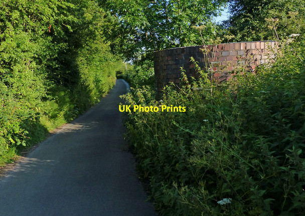 Photo 6"x4" Preston Brook Tunnel air shaft at Dutton Dutton c2015