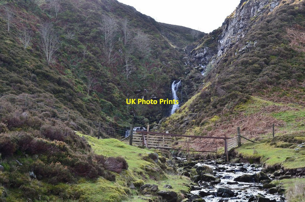 Photo 6"x4" Waterfall on the Logan Burn Silverburn\/NT2060 c2016
