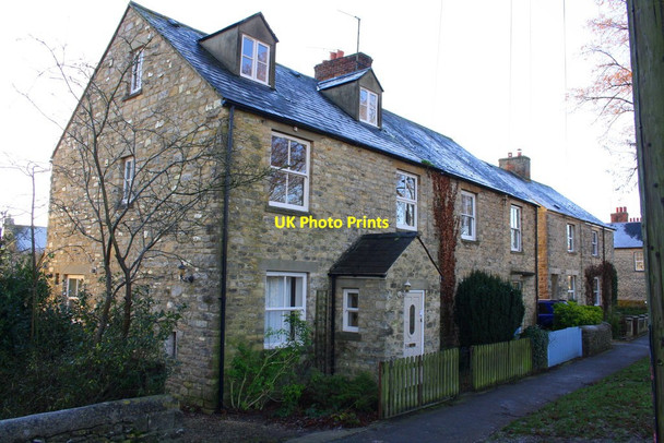 Photo 6"x4" Houses on Woodstock Road Witney c2014