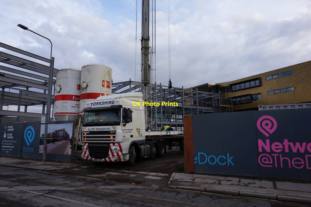 Photo 6"x4" Building work on Humber Street, Hull Kingston upon Hull c2016 P1