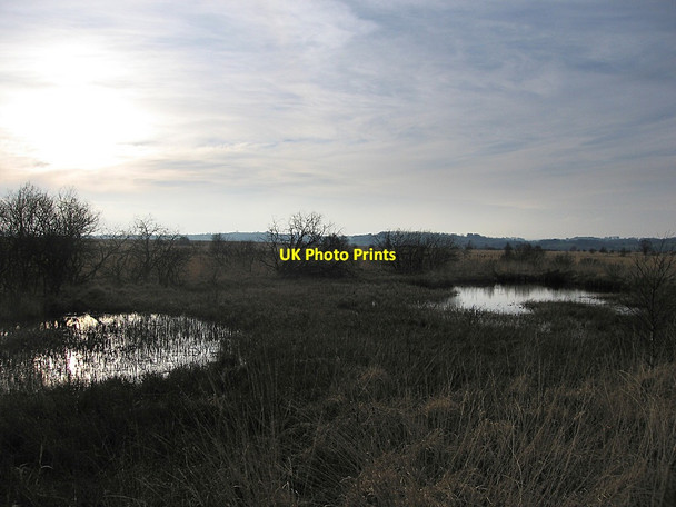 Photo 6"x4" Peat digging ponds, Cors Caron Tregaron c2016