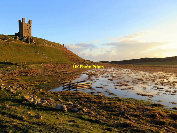 Photo 6"x4" North Mere, Dunstanburgh Castle Embleton\/NU2322 c2016