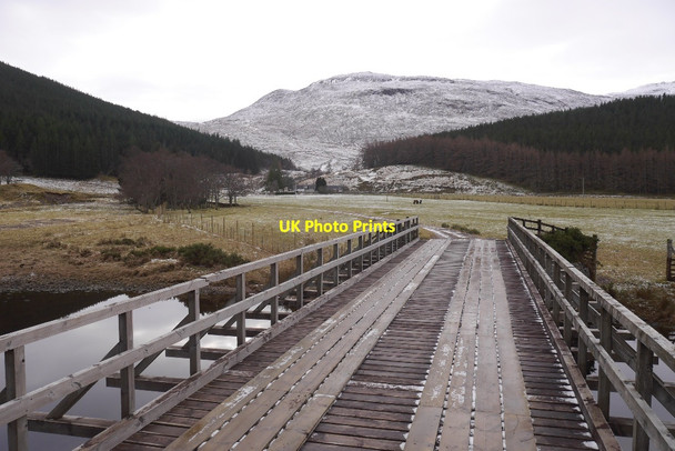 Photo 6"x4" Bridge, Inverchoran Inverchoran c2016