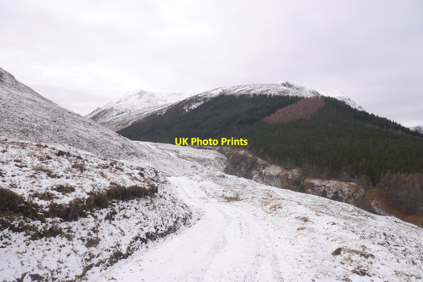 Photo 6"x4" Roads above Inverchoran Inverchoran c2016