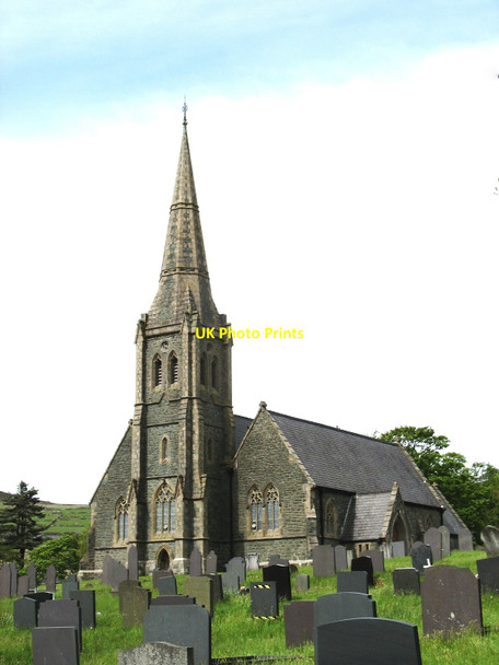 Photo 6"x4" Eglwys Crist, Llandinorwig Deiniolen c2006