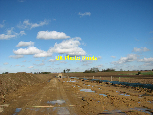 Photo 6"x4" Cable-laying east of Beeston village Beeston\/TF9015 c2016