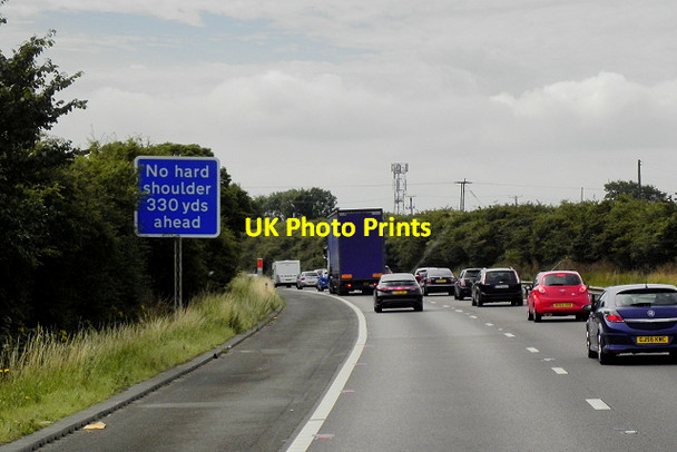 Photo 6"x4" Doncaster Bypass (A1M) at Adwick le Street Adwick Le Street c2015