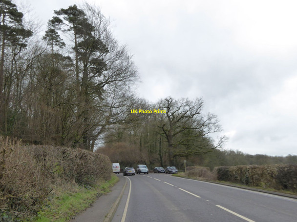 Photo 6"x4" Lay-by on Sherborne Hill Sherborne\/ST6316 c2016