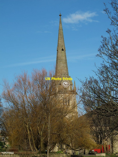 Photo 6"x4" Spire of St Peter's church, Bramley Pudsey\/SE2233 c2016
