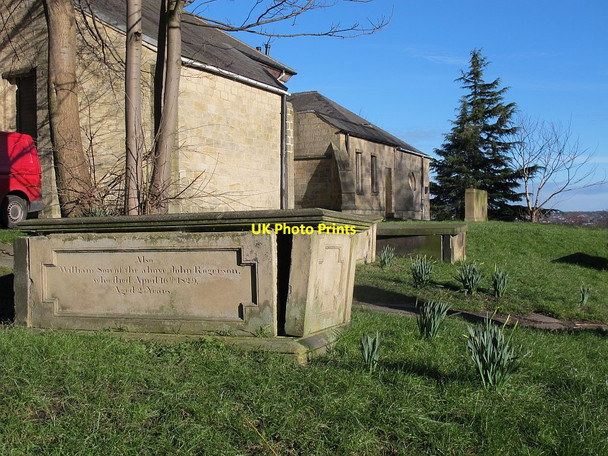Photo 6"x4" Rogerson tomb, St Peter's churchyard, Bramley Pudsey\/SE2233 c2016