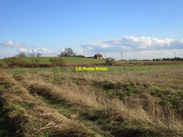 Photo 6"x4" Barff Hill and Barff Hill Farm Aike c2016
