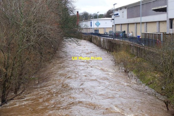 Photo 6"x4" The Gala Water in Galashiels Galashiels c2016