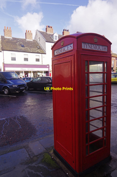 Photo 6"x4" Former telephone box in Tynemouth Tynemouth c2016