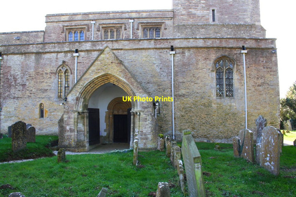 Photo 6"x4" West end of the church of St Peter & St Paul Church Hanborough c2016