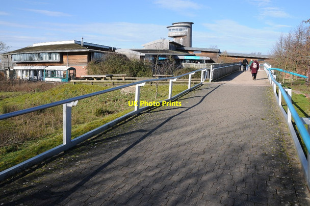 Photo 6"x4" The entrance to Slimbridge WWT Shepherd's Patch c2016